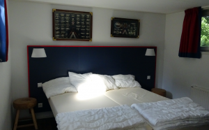 Center Parc Bispinger Heide Hausboot Schlafzimmer