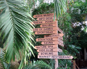 Centerpark Bispinger Heide Orientierungsschilder