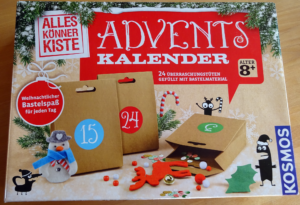 Kosmos Adventskalender Alleskönnerkiste zum Basteln